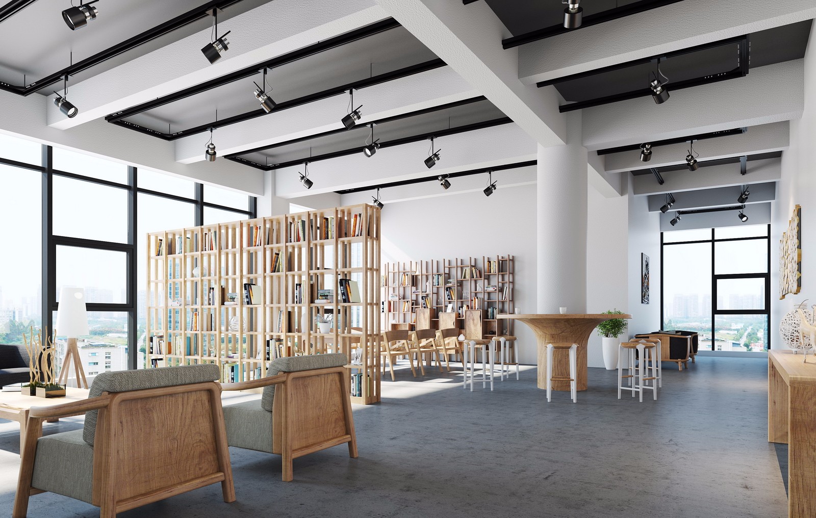 簡約開朗木質(zhì)辦公室裝修-第1張圖片-上海古都建筑設計集團 簡約開朗木質(zhì)辦公室裝修-第1張圖片-上海古都建筑設計集團