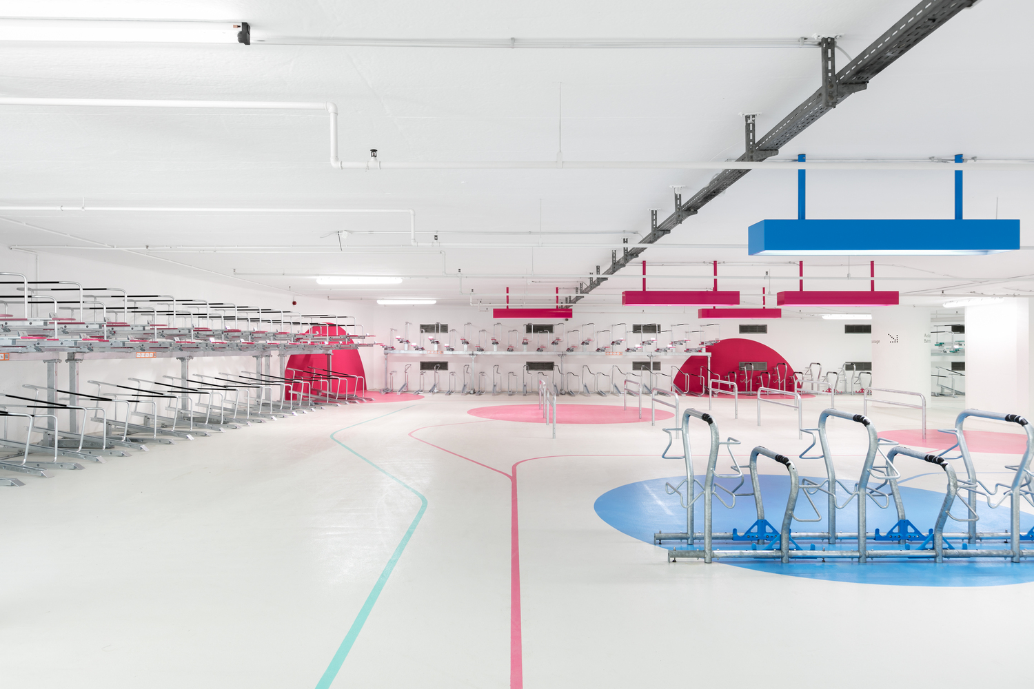 現代簡約自行車停車場裝修設計-第6張圖片-上海古都建筑設計集團