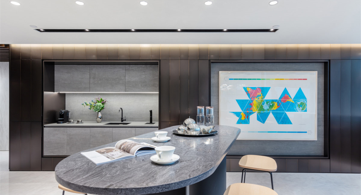 商務穩重風格辦公室裝修設計-第1張圖片-上海古都建筑設計集團