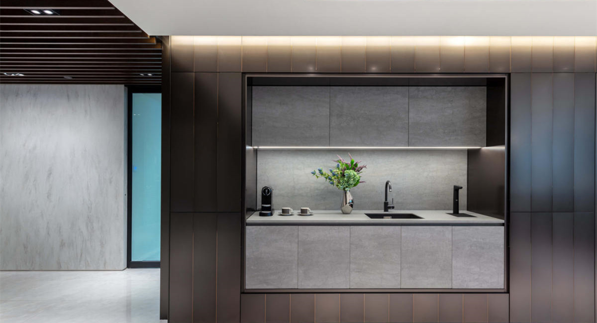 商務穩重風格辦公室裝修設計-第5張圖片-上海古都建筑設計集團