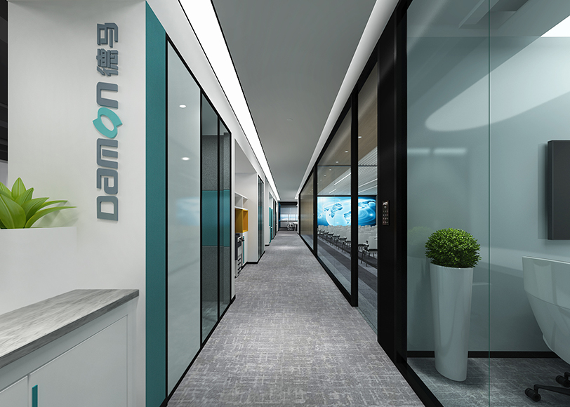 2200平科技公司辦公室設計裝潢效果-第7張圖片-上海古都建筑設計集團 2200平科技公司辦公室設計裝潢效果-第7張圖片-上海古都建筑設計集團