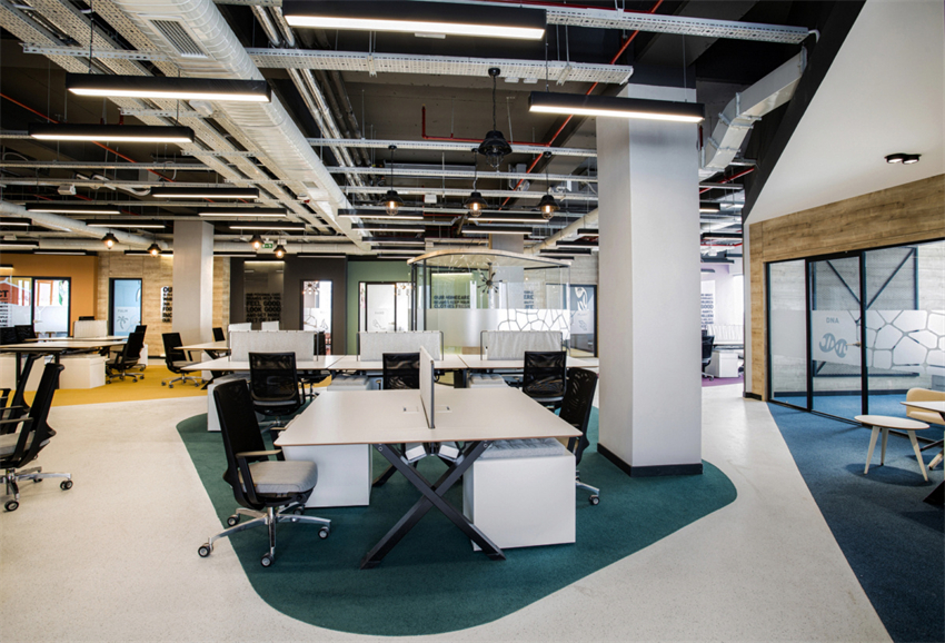 松江工廠辦公室設計裝潢效果-第4張圖片-上海古都建筑設計集團