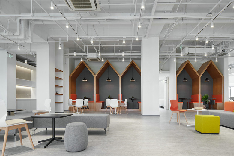 上海楊浦辦公室裝修660平米空間辦公室效果-第6張圖片-上海古都建筑設(shè)計(jì)集團(tuán) 上海楊浦辦公室裝修660平米空間辦公室效果-第6張圖片-上海古都建筑設(shè)計(jì)集團(tuán)