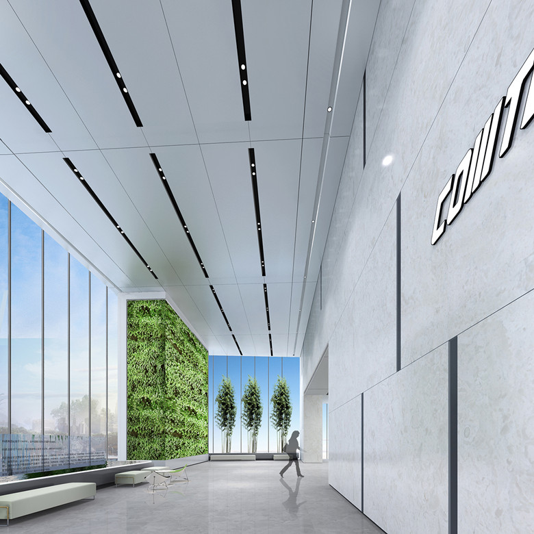 國際科技大廈辦公樓設計效果-第3張圖片-上海古都建筑設計集團 國際科技大廈辦公樓設計效果-第3張圖片-上海古都建筑設計集團