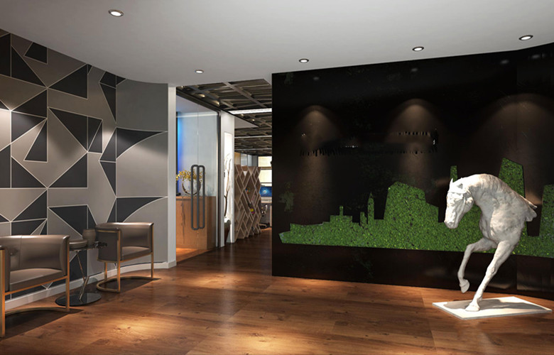 4200平米建設工程公司辦公室設計裝修-第2張圖片-上海古都建筑設計集團 4200平米建設工程公司辦公室設計裝修-第2張圖片-上海古都建筑設計集團