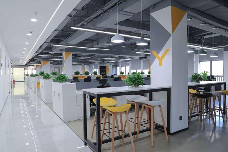 1800平新能源汽車公司辦公室設計圖片-第3張圖片-上海古都建筑設計集團 1800平新能源汽車公司辦公室設計圖片-第3張圖片-上海古都建筑設計集團