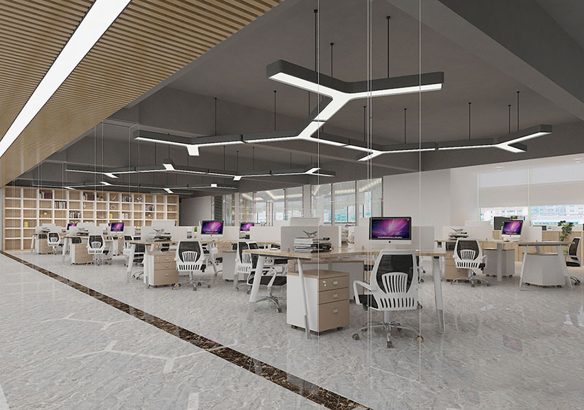 虹口1000平智能家居公司辦公室及展廳設計-第2張圖片-上海古都建筑設計集團