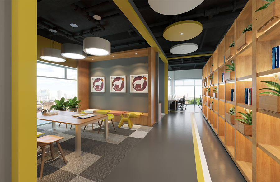 松江辦公室裝修800平國有公司辦公室-辦公室裝修設計效果圖-第4張圖片-上海古都建筑設計集團 松江辦公室裝修800平國有公司辦公室-辦公室裝修設計效果圖-第4張圖片-上海古都建筑設計集團