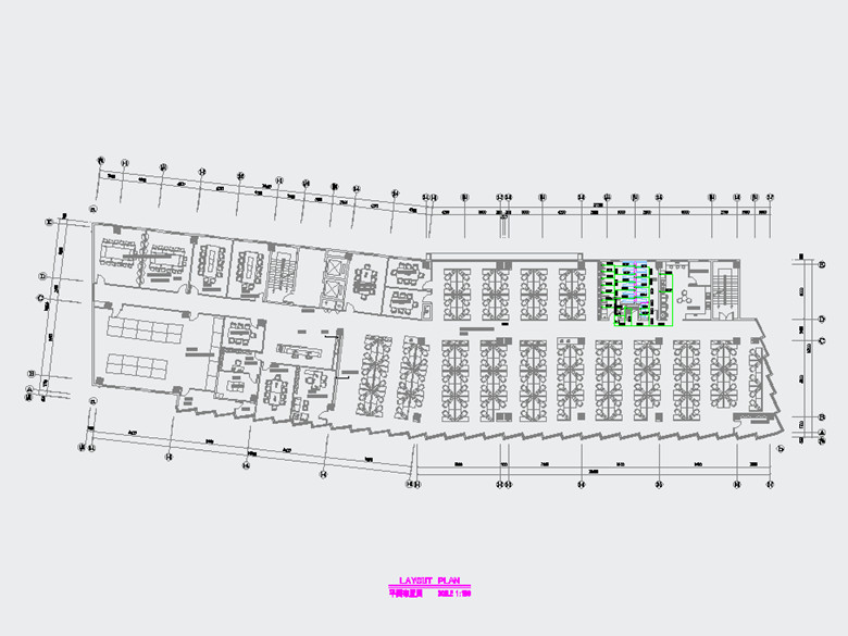 松江2000平車間加辦公室設計布局方案-辦公室裝修設計效果圖-第1張圖片-上海古都建筑設計集團 松江2000平車間加辦公室設計布局方案-辦公室裝修設計效果圖-第1張圖片-上海古都建筑設計集團