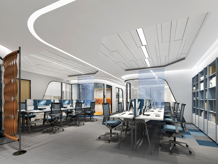 4300平米醫(yī)療公司辦公空間設(shè)計布局-辦公室裝修設(shè)計效果圖-第2張圖片-上海古都建筑設(shè)計集團 4300平米醫(yī)療公司辦公空間設(shè)計布局-辦公室裝修設(shè)計效果圖-第2張圖片-上海古都建筑設(shè)計集團