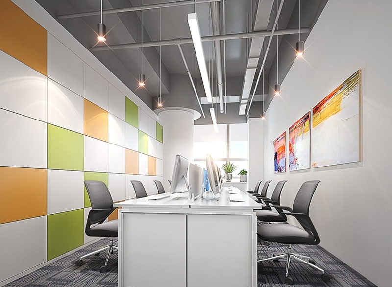 IT網絡信息公司辦公室設計裝修效果-辦公室裝修設計效果圖-第2張圖片-上海古都建筑設計集團 IT網絡信息公司辦公室設計裝修效果-辦公室裝修設計效果圖-第2張圖片-上海古都建筑設計集團