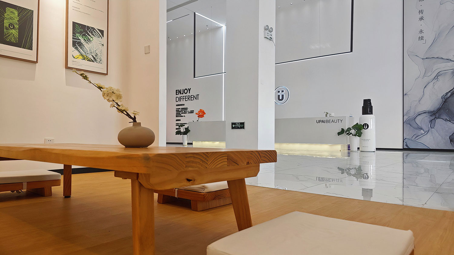 虹口1900生物科技公司辦公場所裝潢設計-辦公室裝修設計效果圖-第4張圖片-上海古都建筑設計集團 虹口1900生物科技公司辦公場所裝潢設計-辦公室裝修設計效果圖-第4張圖片-上海古都建筑設計集團